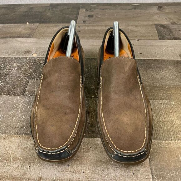 Mephisto Men’s Size 8 Baduard Suede Leather Slip On Brown Casual Nubuck Shoes - Picture 7 of 12